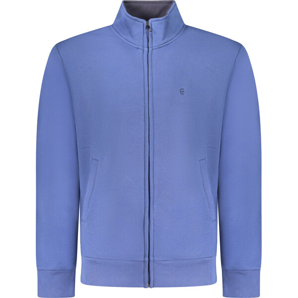 COVERI MOVING Pánska modrá mikina na zips 66995729