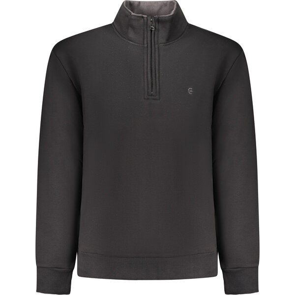 Pánska čierna mikina na zips COVERI MOVING 66995768