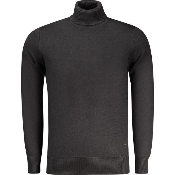 Čierny rolákový sveter Coveri Moving 66995749