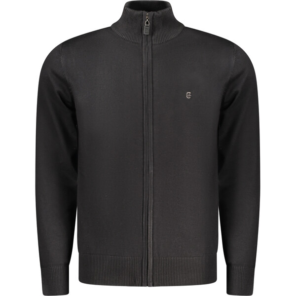 Pánsky čierny kardigan Coveri Moving 66995793