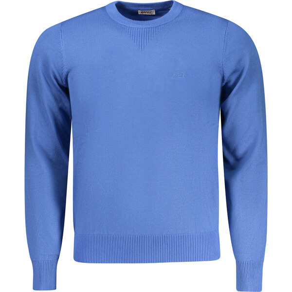 Rifle Pánsky modrý sveter s výstrihom do V 66995715