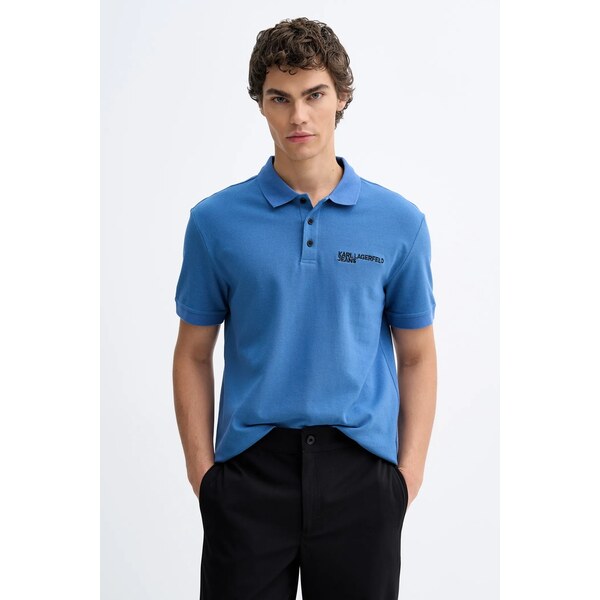 Bavlnené polo tričko Karl Lagerfeld Jeans 66990370