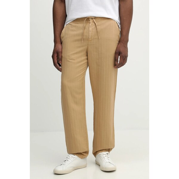 Nohavice s prímesou ľanu Frescobol Carioca 66990488