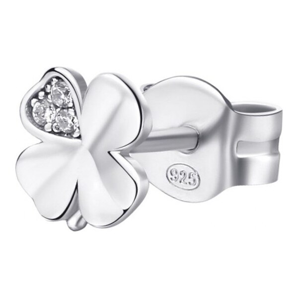 Rosato Strieborná single náušnica pre šťastie Storie RZO051R 66583353