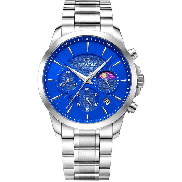 Giewont Chronograph Sapphire Silver Blue GW9460-B3 66993118