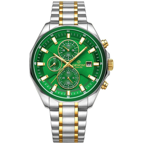 Giewont Chronograph Sapphire Silver Green GW7290-B7 66993127
