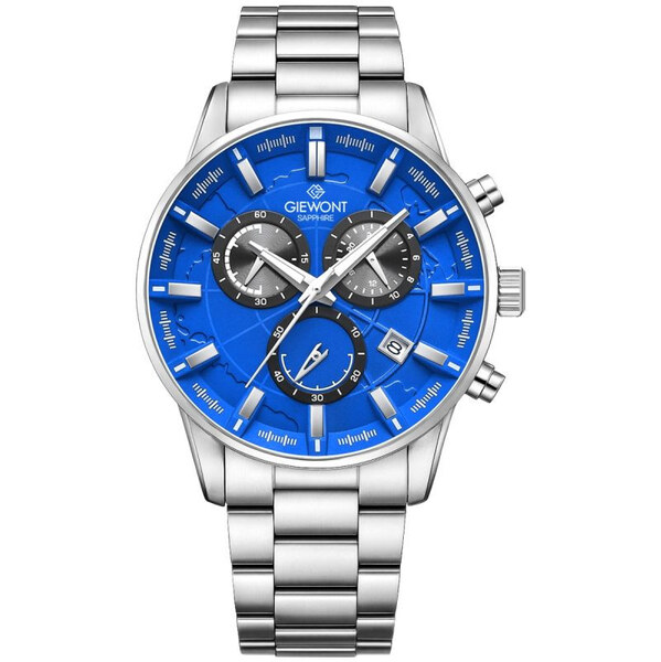 Giewont Chronograph Sapphire Silver Blue GW4580-B3 66993134