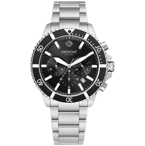 Pánsky chronograf Giewont Sapphire Silver GW3970-B2 66993144