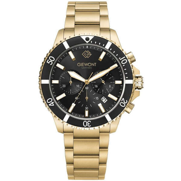 Giewont Chronograph Sapphire Gold Black GW3970-B7 66993149