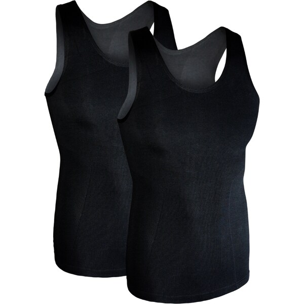 LORANE 2 Pack Sťahovacie tielko pánske Farba: Čierna, Veľkosť: S 66992184