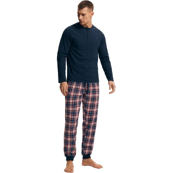 HENDERSON Pánske pyžamo Noir 43457 66991695