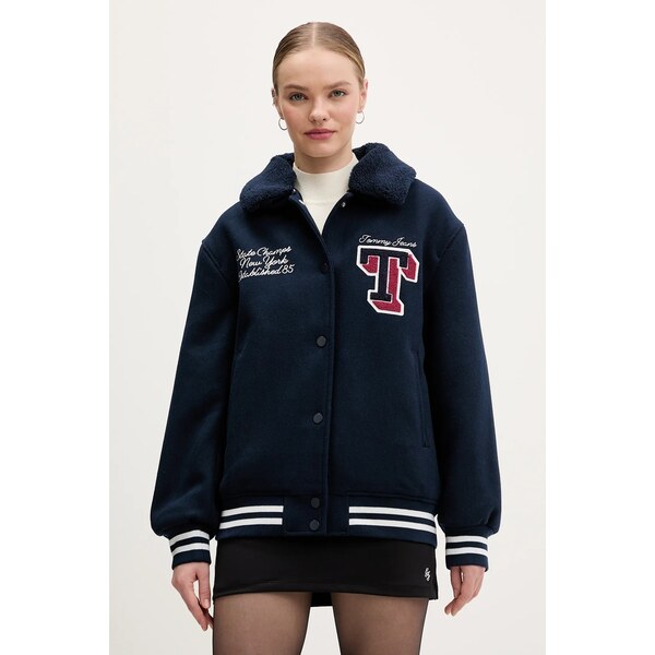 Bunda s prímesou vlny Tommy Jeans 66998076
