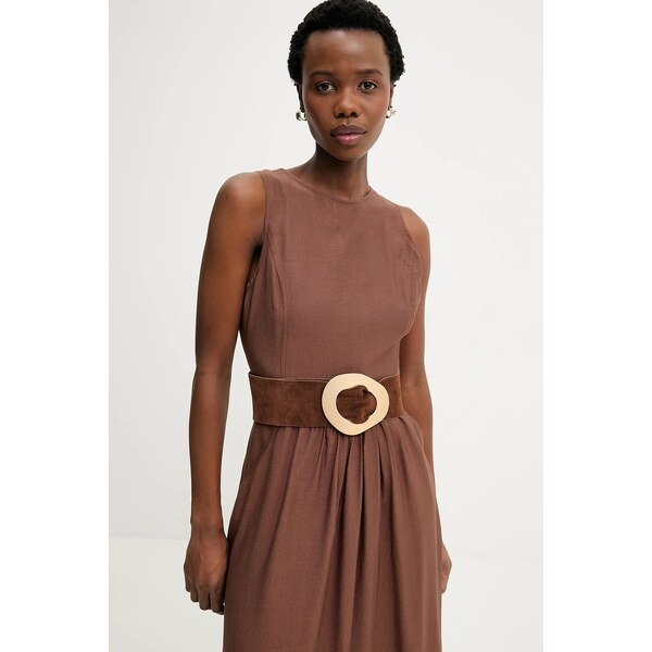 Semišový opasok Answear Lab 66962015