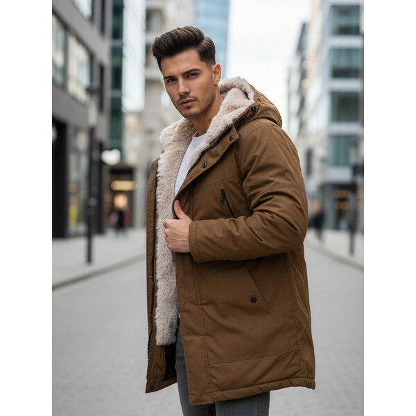 DStreet Zimná pánska parka s kapucňou 66995705