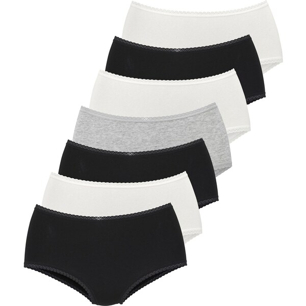 VIVANCE Nohavičky kamenná / čierna / biela 66999907