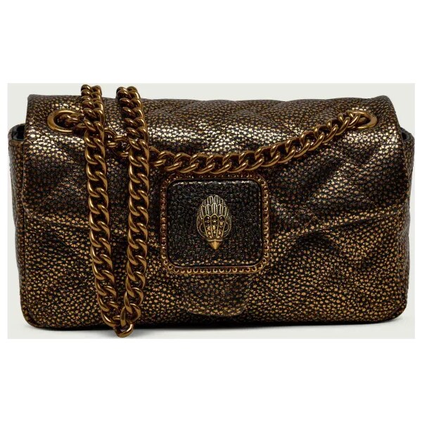 Kurt Geiger Kožená kabelka na rameno MINI PIMLICO 66990667