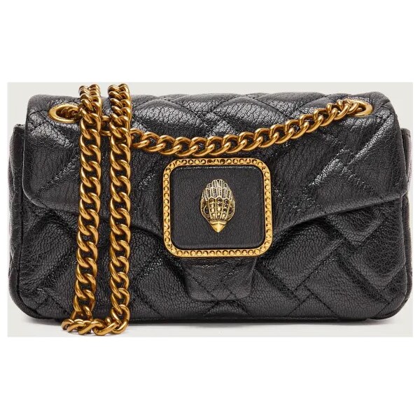 Kurt Geiger Kožená kabelka na rameno MINI PIMLICO 66990666