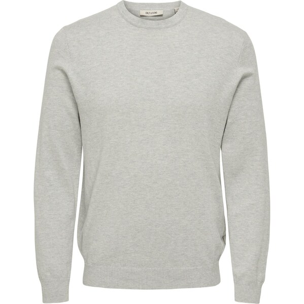 Only & Sons Sveter ONSLoui svetlosivá 67000085