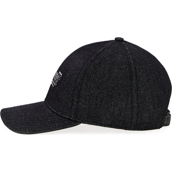 GUESS Čiapka tmavosivá / čierna melírovaná / strieborná 67000213