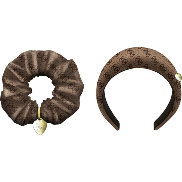 GUESS Bižutéria do vlasov NOELLE I hnedá / tmavohnedá / zlatá 67000253