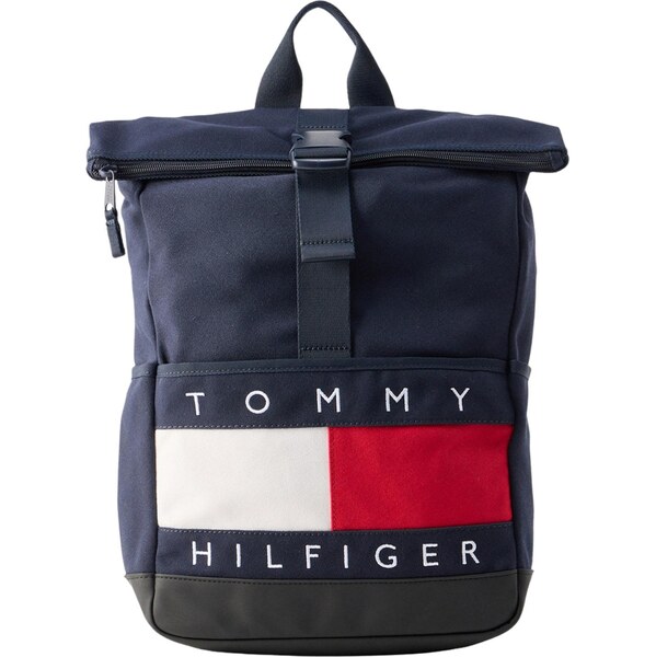 TOMMY HILFIGER Batoh HERITAGE námornícka modrá / červená / biela 67000293