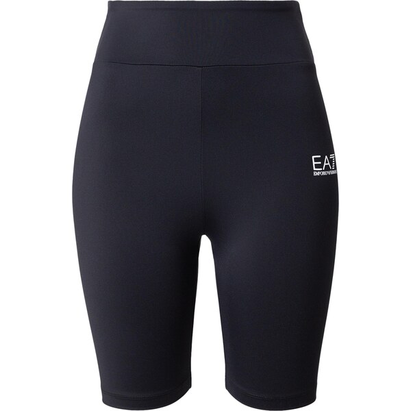 EA7 Emporio Armani Športové nohavice čierna / biela 67000322