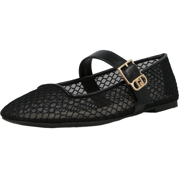 Liu Jo Baleríny s ramienkom BRIGITTE čierna 67000348