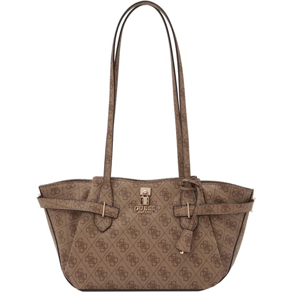 GUESS Kabelka na rameno Yesba žltohnedá / čokoládová 67000398