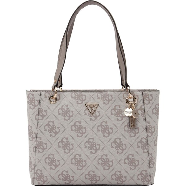 GUESS Shopper NOELLE II sépiová / biela 67000389