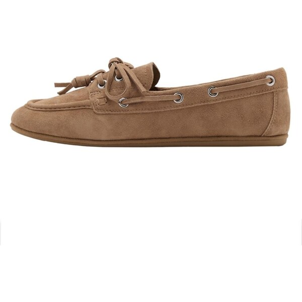 MANGO Mokasíny Eris piesková 67000232