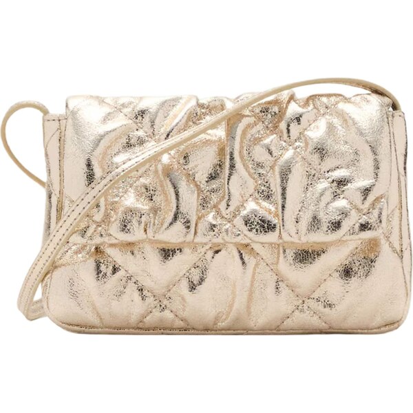 MANGO KIDS Kabelky FRUNCE zlatá 67000277