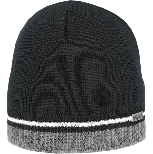 Eisglut Čiapky Xandera sivá melírovaná / čierna / biela 67111748