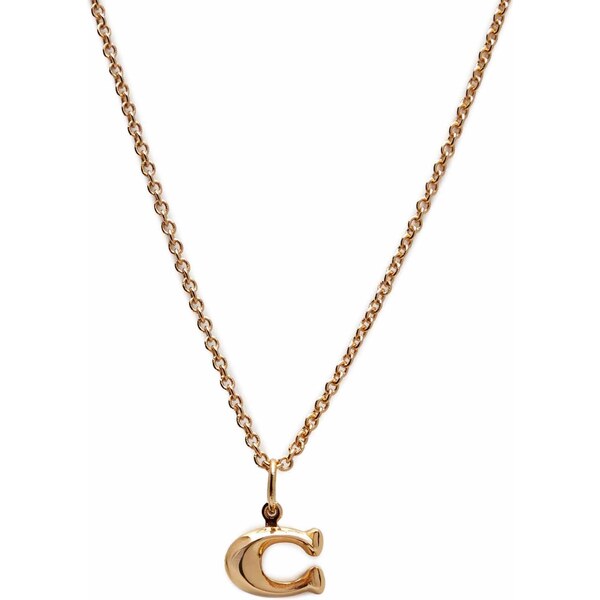 Coach Štýlový pozlátený náhrdelník pre ženy 37335949GLD710 66999584
