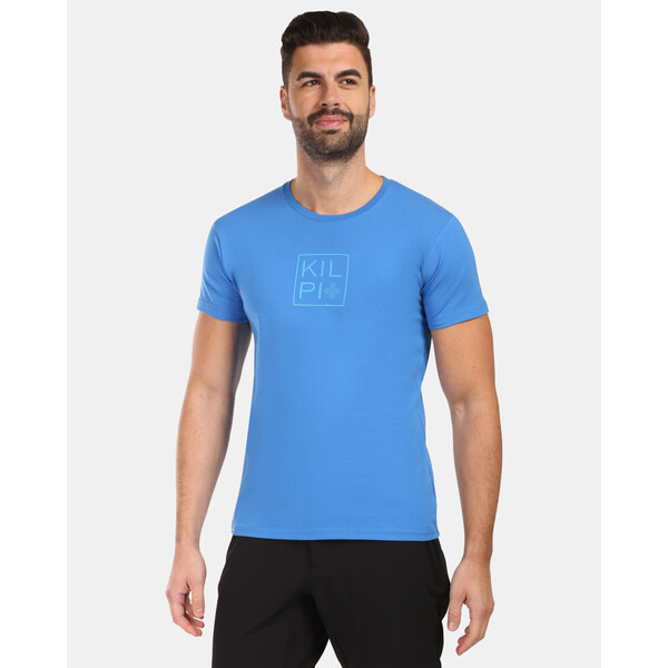 Pánske bavlnené tričko Kilpi SPACER-M modrá 67004676