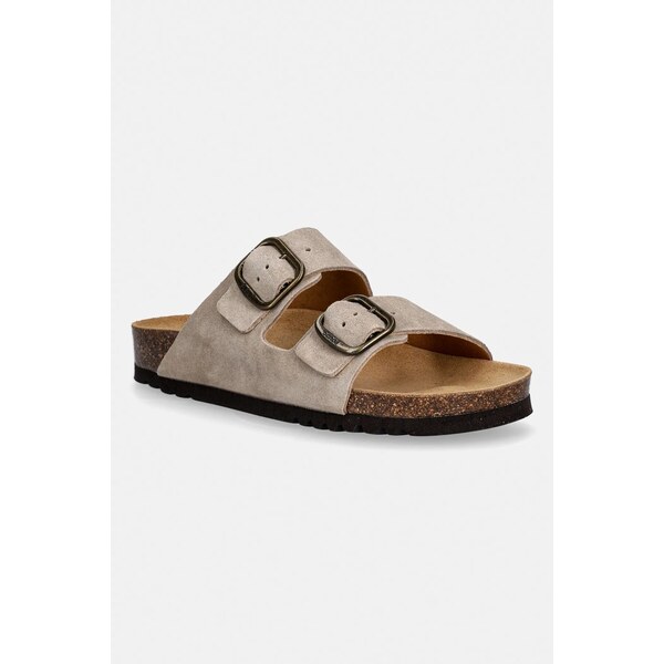 Semišové šľapky Scholl JOSEPHINE 67003881