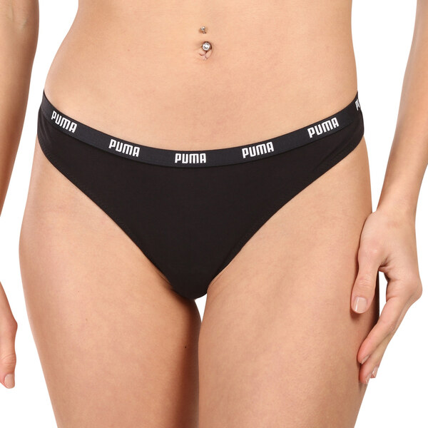 6PACK dámske tangá Puma čierne (701218849 001) 66888055