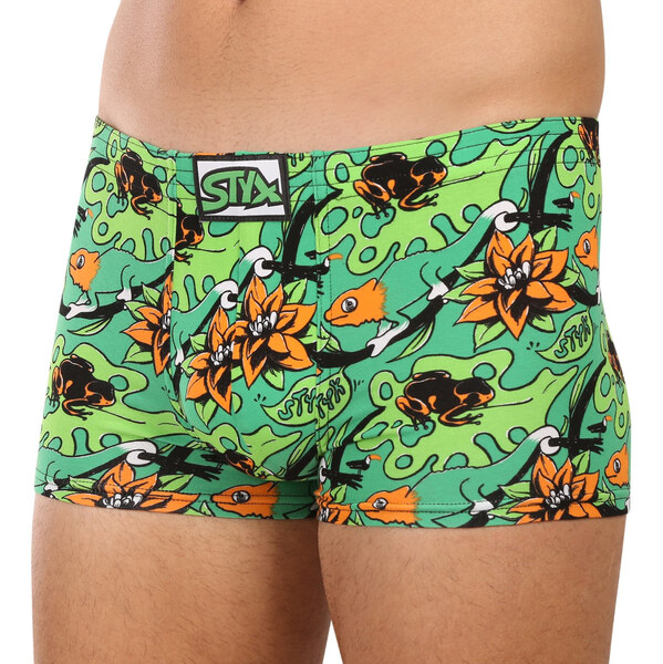 Pánske boxerky Styx art klasická guma tropic (Q1557) 67003998
