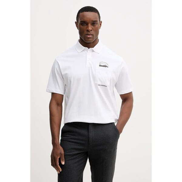 Bavlnené polo tričko Karl Lagerfeld 67032884