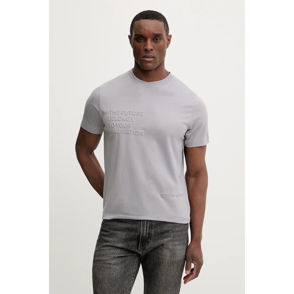 Bavlnené tričko Karl Lagerfeld 67032893