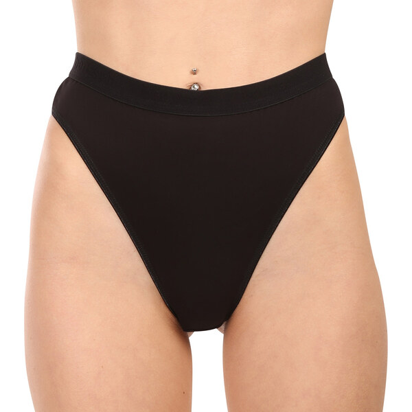 3PACK dámske tangá Benysøn čierná (7204/black) 66890401