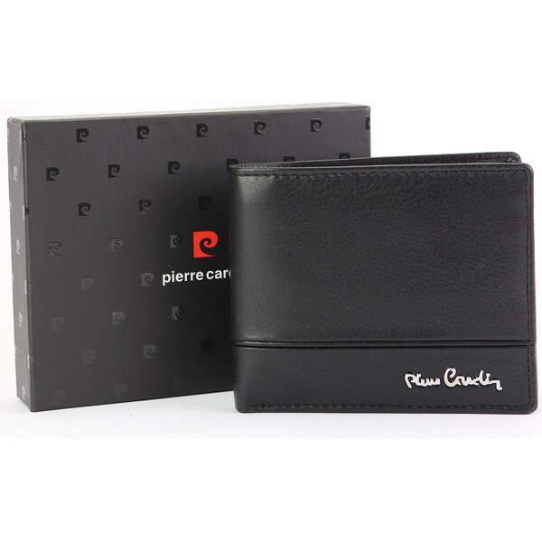 Pierre Cardin Pánska kožená peňaženka čierna 67004534