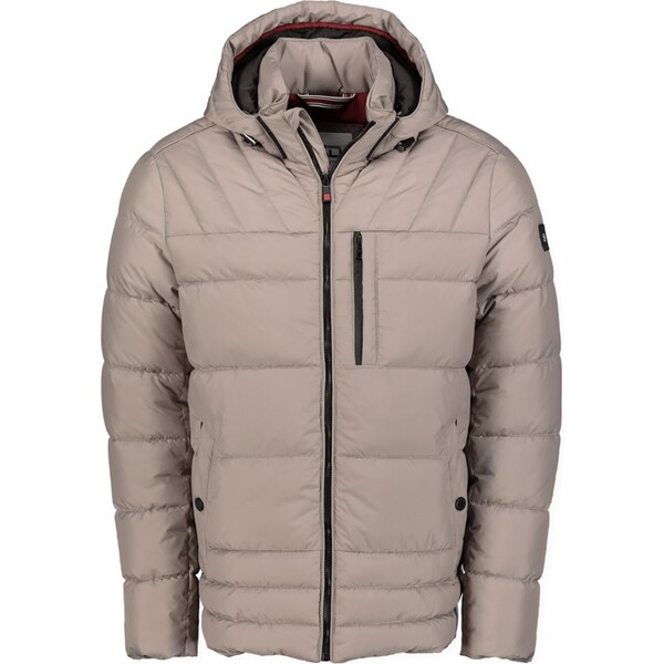 Pánska svetlá prešívaná zimná bunda S4 67005066