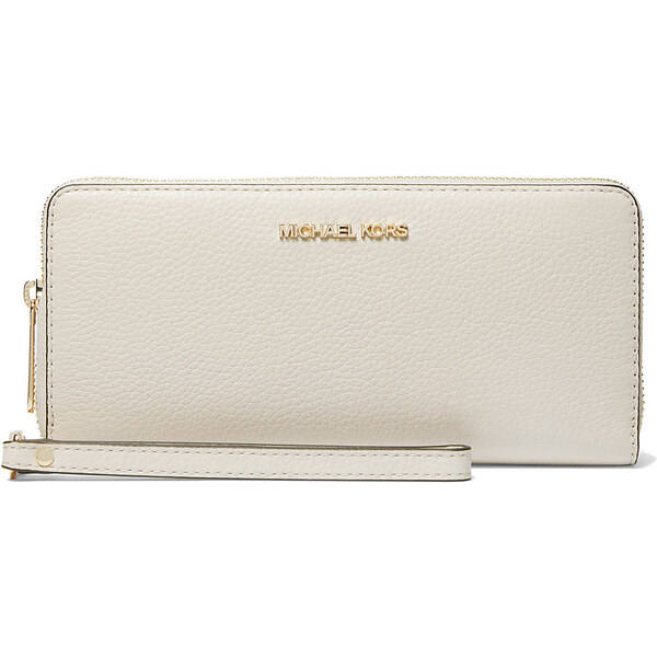 Michael Kors Peněženka Jet Set Travel Large Pebbled Leather Wristlet 67007106