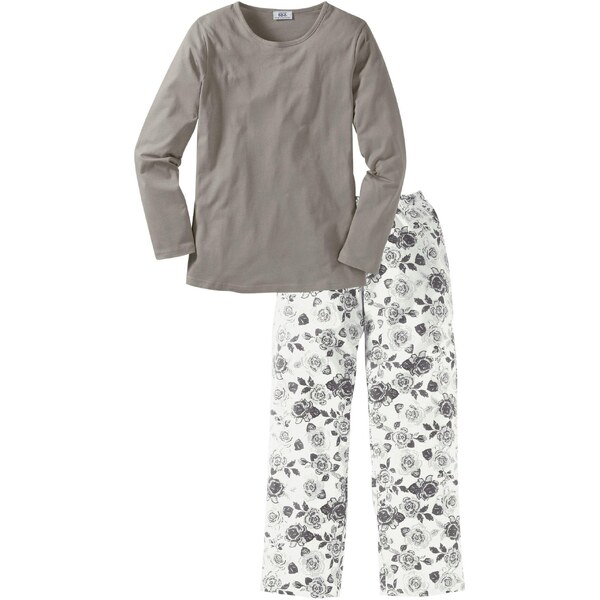 bonprix Pyžamo, farba šedá 44789522