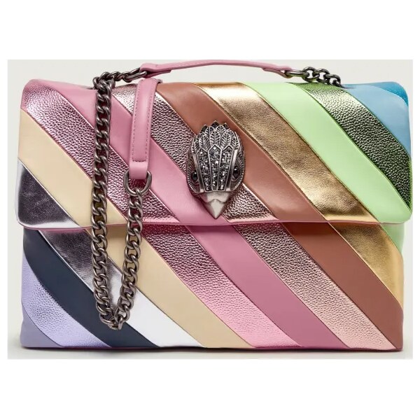 Kurt Geiger Kožená shopper kabelka KENSINGTON 67003713