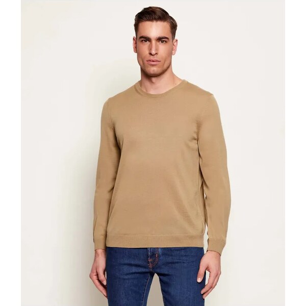 BOSS BLACK Vlnený sveter Leno-P | Slim Fit 67003710