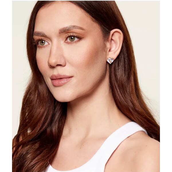 Kurt Geiger Náušnice CRYSTAL HEART 67003718