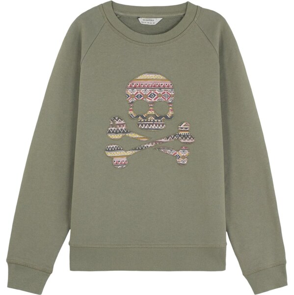 Scalpers Mikina zelená / kaki 67007299