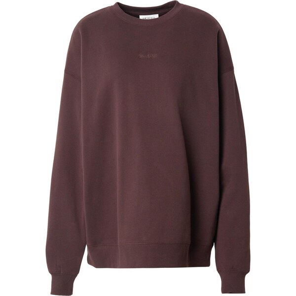 OH APRIL Mikina Good Karma gaštanová / svetloružová 67007453