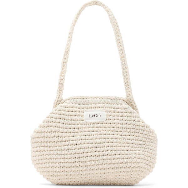 LeGer by Lena Gercke Kabelka na rameno Perle biela ako vlna 67007598